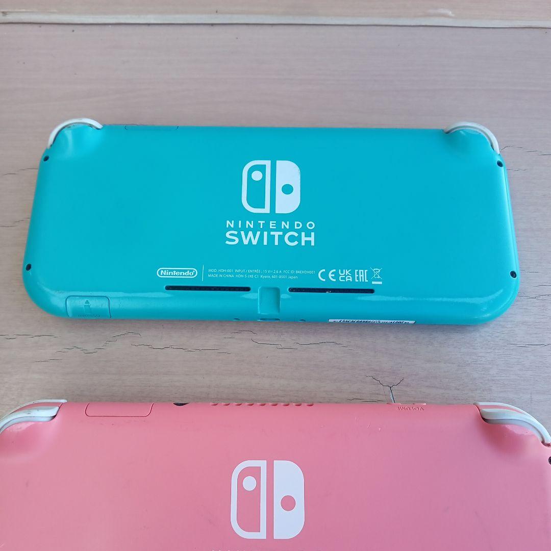 裕*様 Switch Lite ターコイズ・ピンク 2台セットジャンク