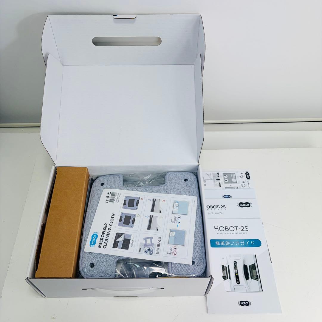 【新品未使用】HOBOT-2S ホボット 窓拭きロボット 窓掃除 AI搭載