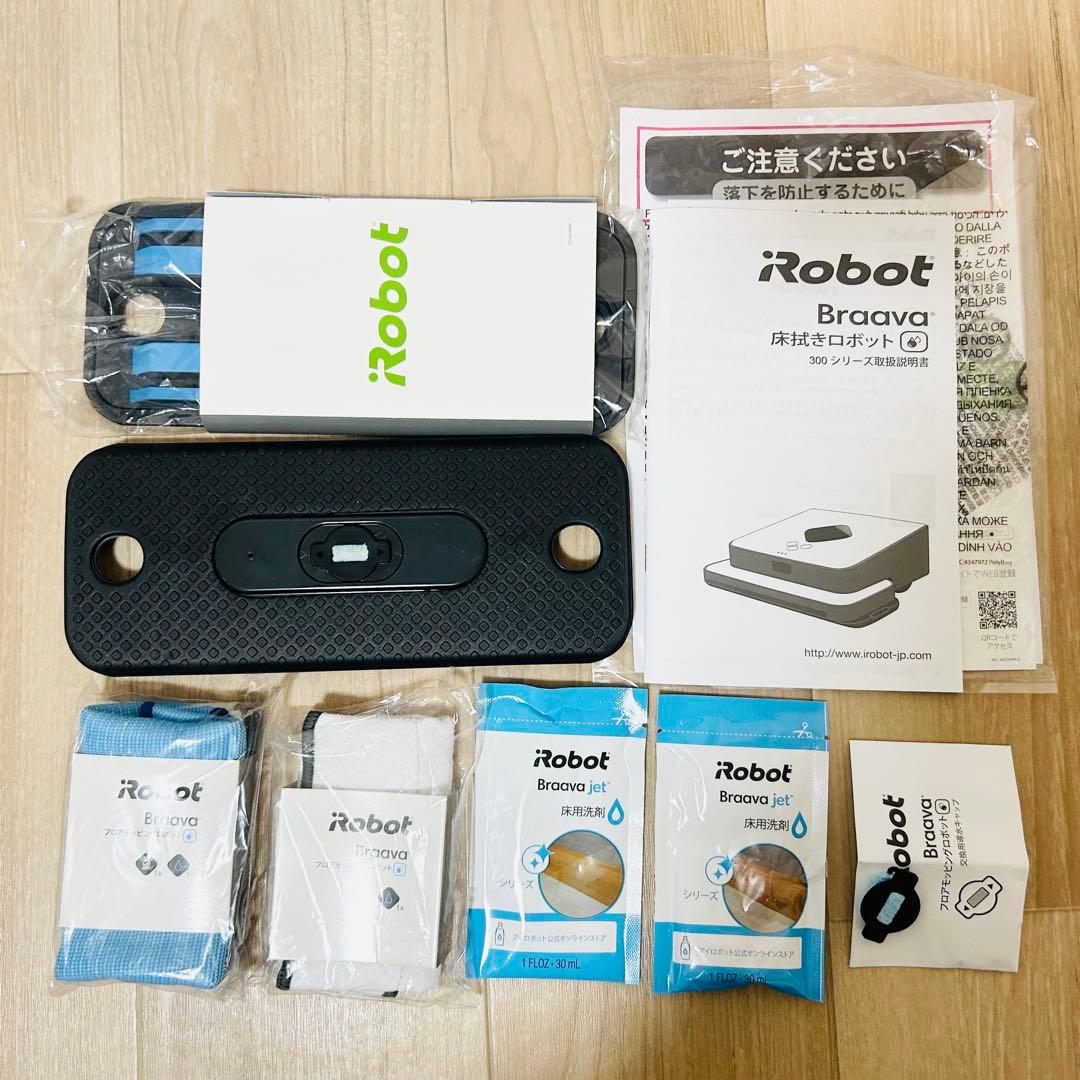 未使用級 iRobot Braava 390j ブラーバ 付属品多数