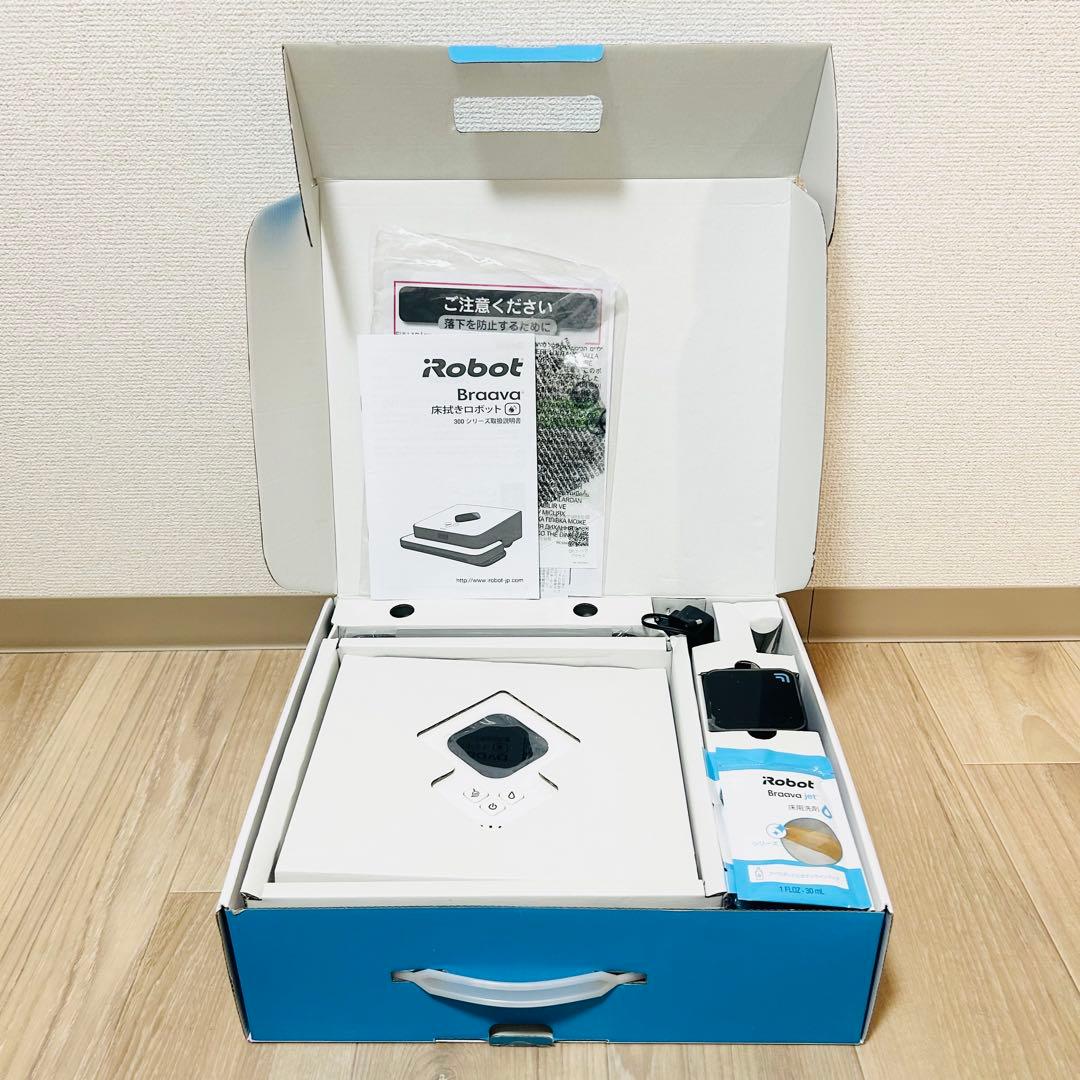未使用級 iRobot Braava 390j ブラーバ 付属品多数