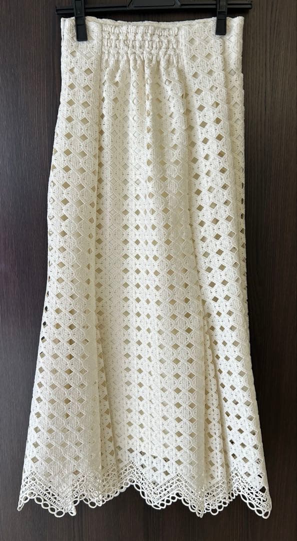 【美品】CELFORD セルフォード　レースフレア　マーメイド　スカート 36