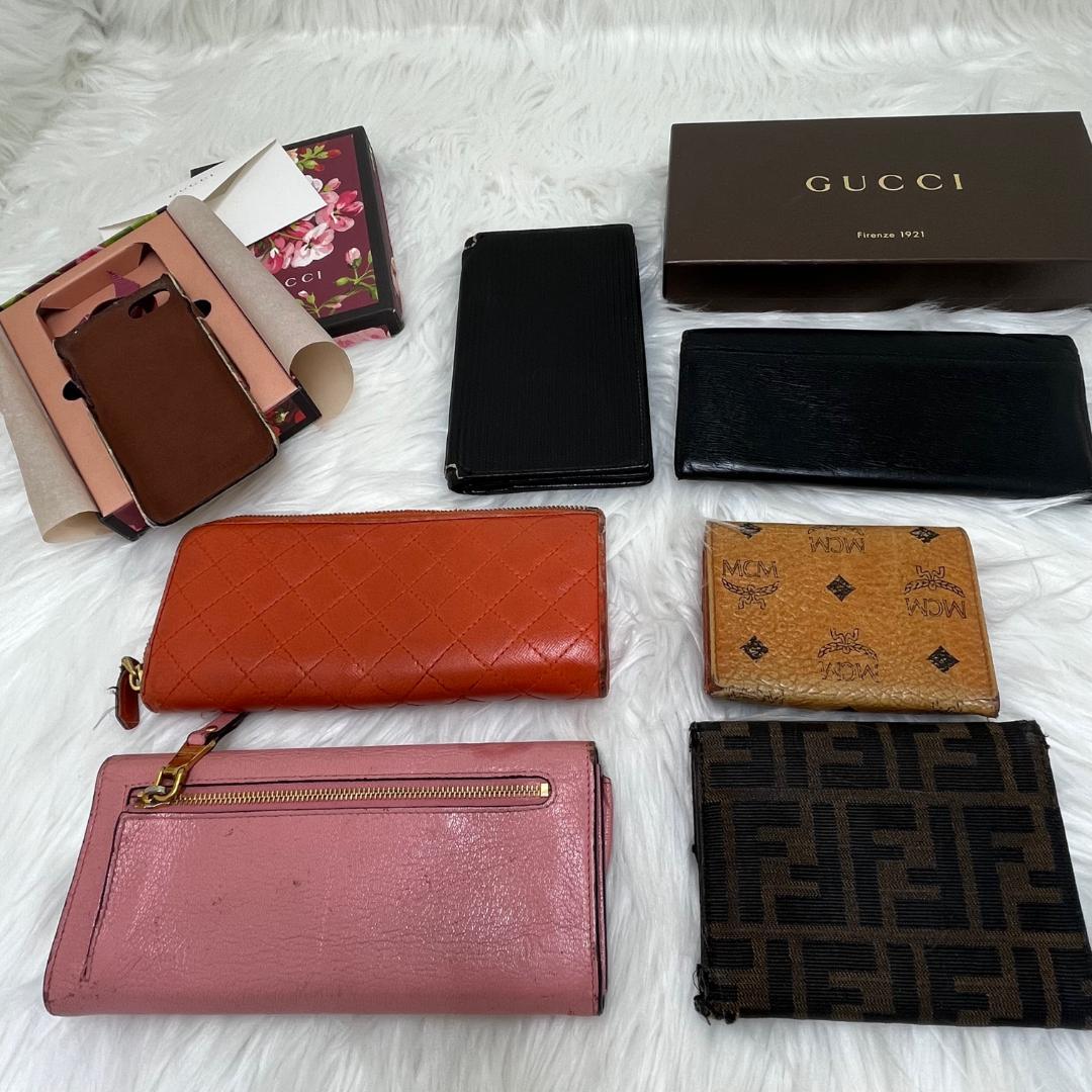 お得！グッチ　プラダ　miumiu mcm ブルガリ　フェンディ　財布まとめ売り
