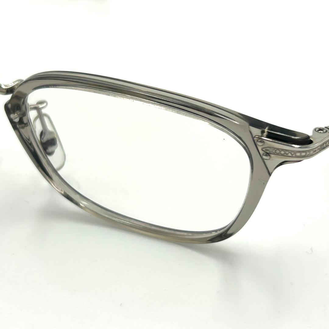 OLIVER PEOPLES サングラス グレー クリア シルバー コンビ
