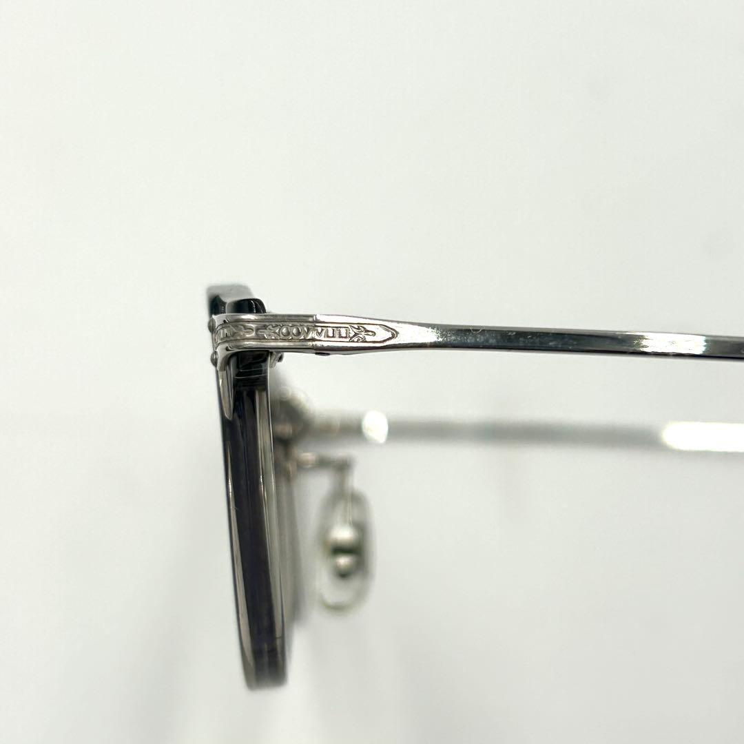 OLIVER PEOPLES サングラス グレー クリア シルバー コンビ