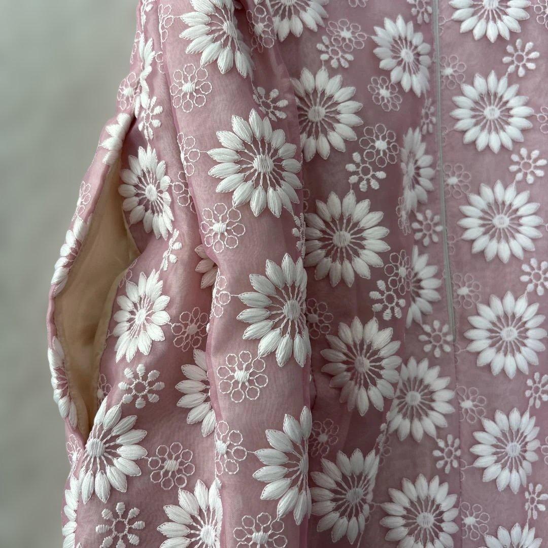 TOCCA 花柄刺繍 ノースリーブワンピース サイズ0