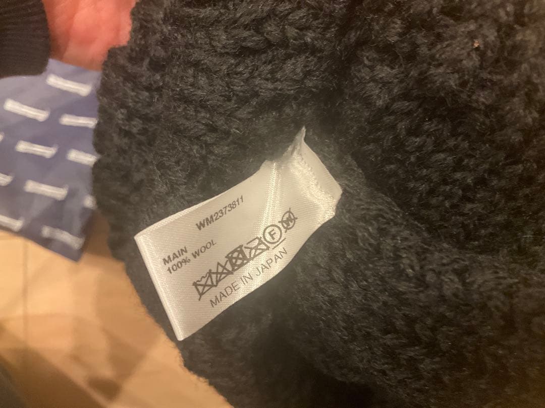 ホワイトマウンテニアリング　23AW ニット帽　ニットキャップ　新品