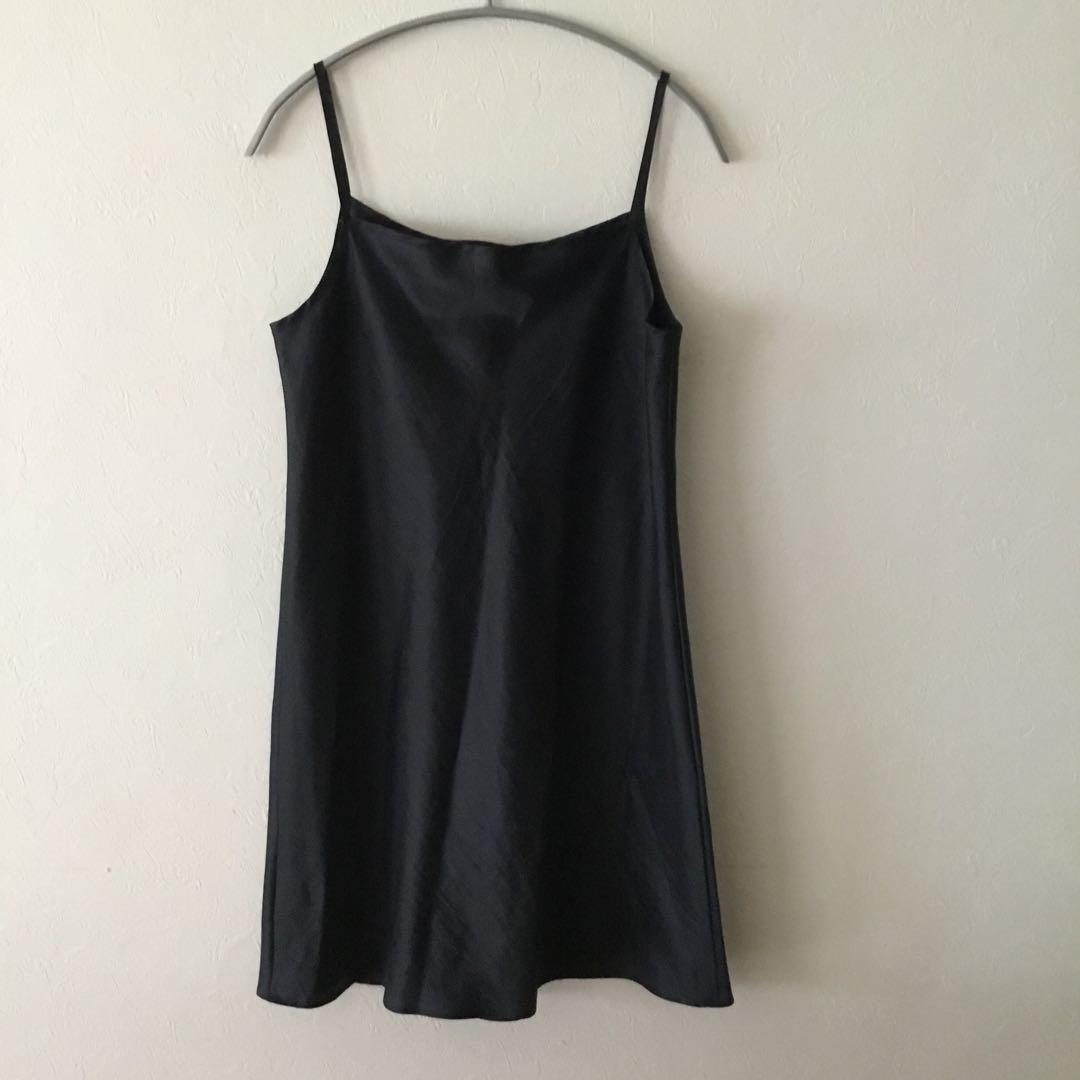 BLUE LABEL ブルーレーベルクレストブリッジ　半袖ワンピース　ネイビー