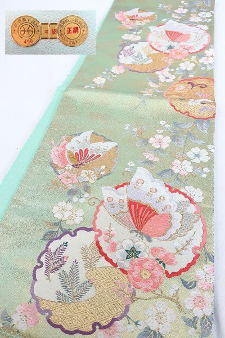 ★専用★美品 振袖 袋帯 襦袢 帯揚 帯締め重ね衿 6点フルセット振袖刺繍