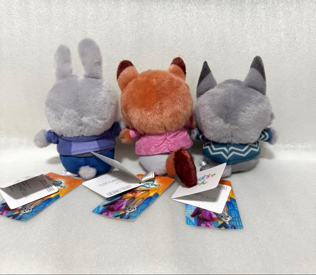 ディズニーストア　ズートピア2 ニック　ジュディ　パウバート　うるぽちゃちゃん