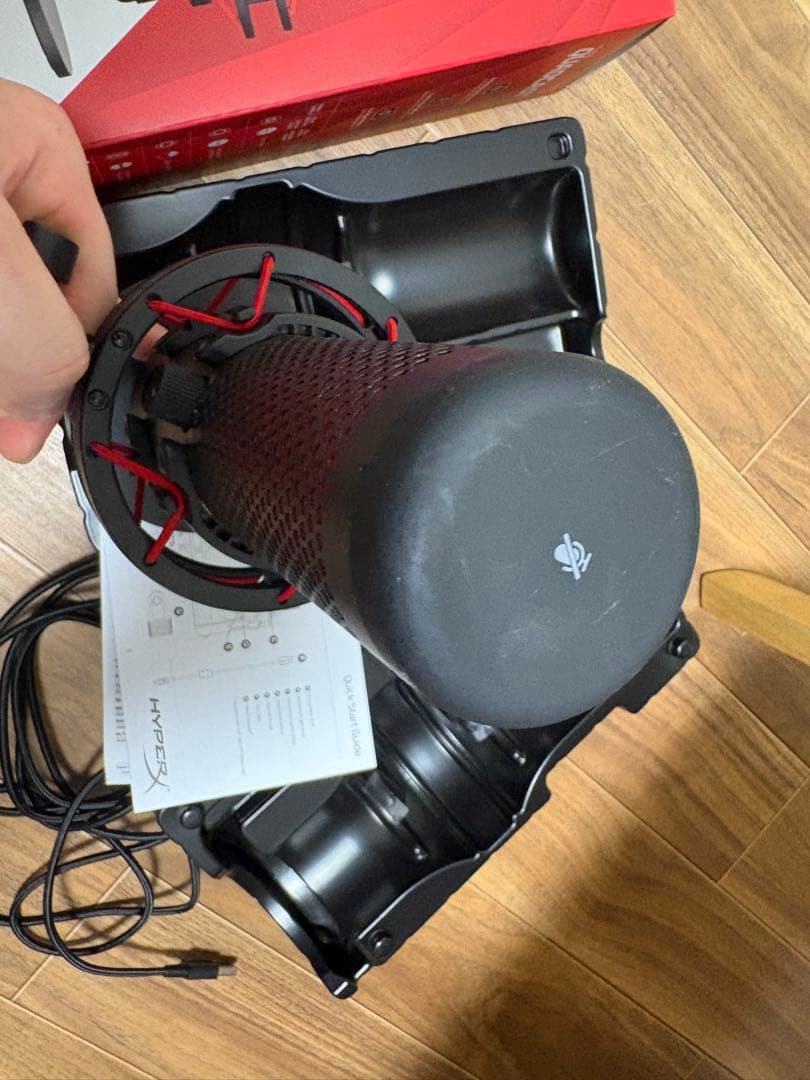 ume 　hyperx quadcast クアッドキャスト