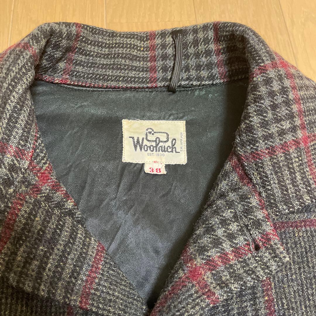 70s Woolrich ウールリッチ サファリジャケット　クルーザージャケット