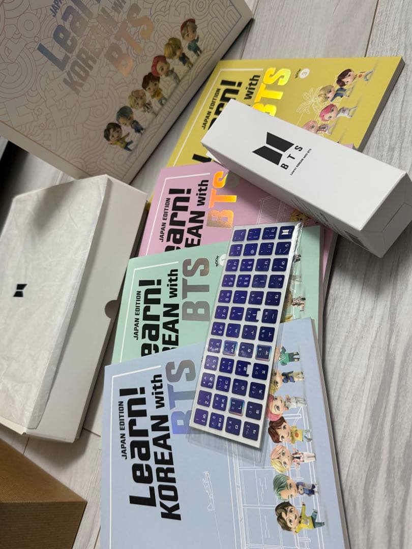 Learn! KOREAN with BTS 日本版 4冊セット