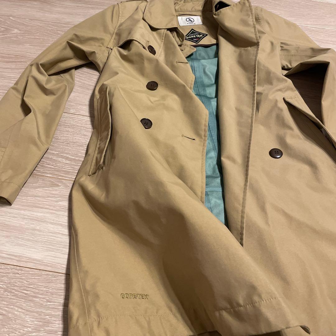 AICLE GORE-TEX ベージュ トレンチコート
