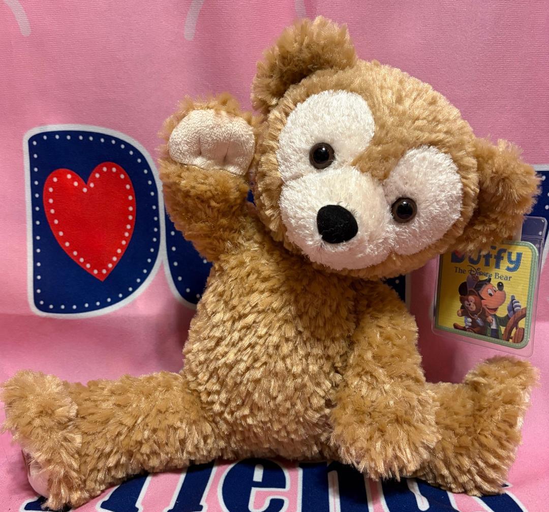 ま*輔様 超童顔 TDS ダッフィー Sサイズ ぬいぐるみ ポーズも取れて自立可