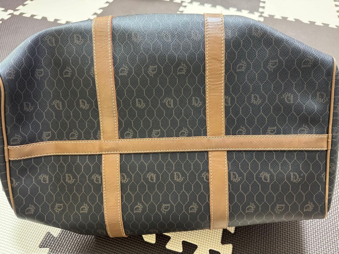 【美品】Christian Dior ボストンバッグ ブラウン
