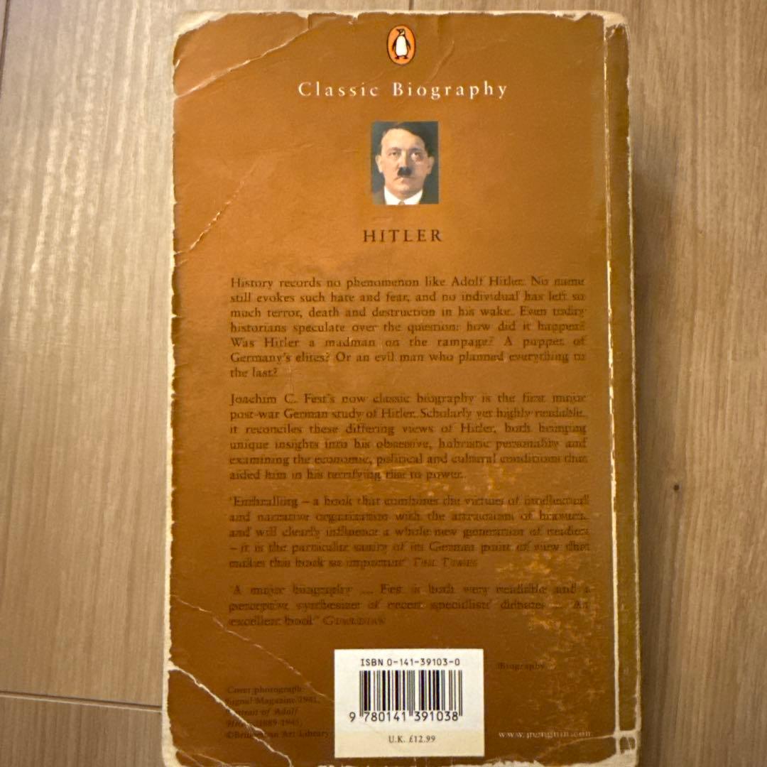 ヒトラー HITLER! FEST WW2 UK 英語本
