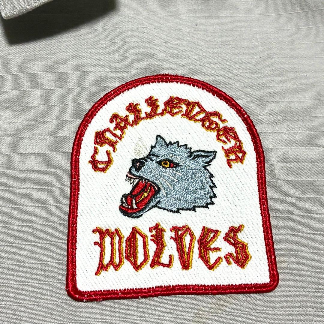 CHALLENGERドリズラー スウィングトップ ベトジャン Wolf 刺繍