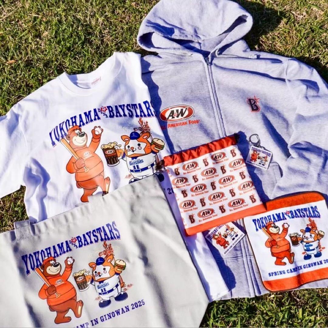 新品未開封 A＆W 横浜 DeNA ベイスターズ Tシャツ 限定 ホワイト M
