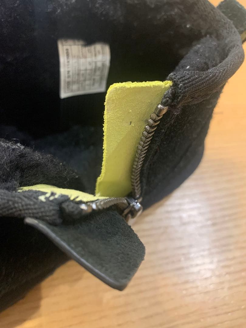 【used美品】uggショートブーツ黒25男女兼用