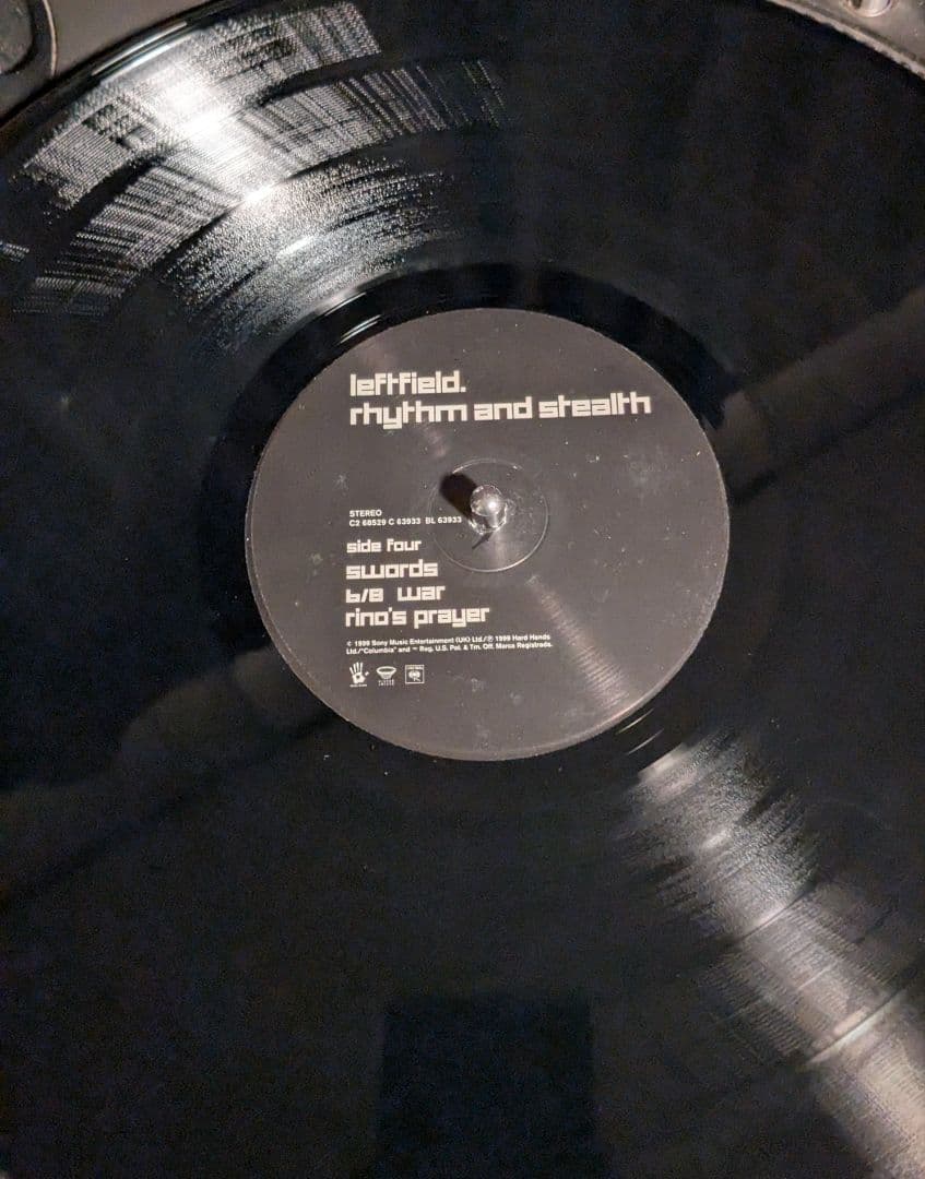 洋楽 leftfield rhythm and stealth LP