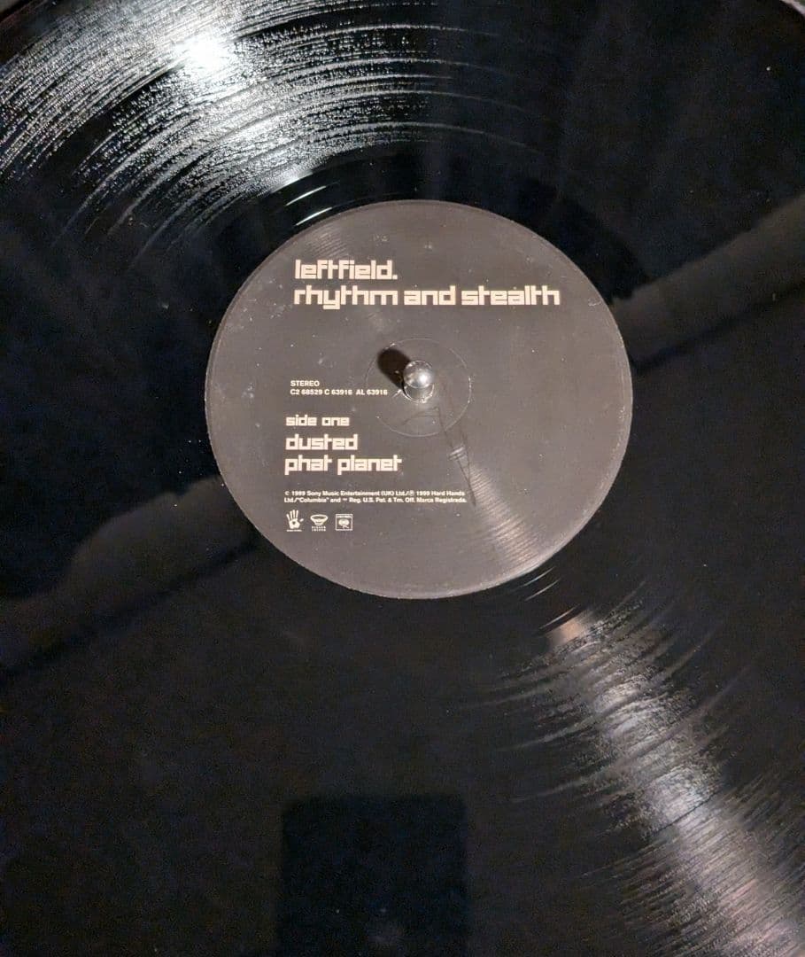 洋楽 leftfield rhythm and stealth LP