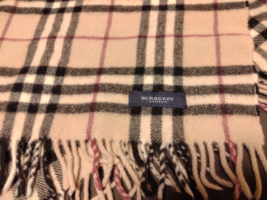 【美品】BURBERRY ノバチェック 大判ブランケット 75×150