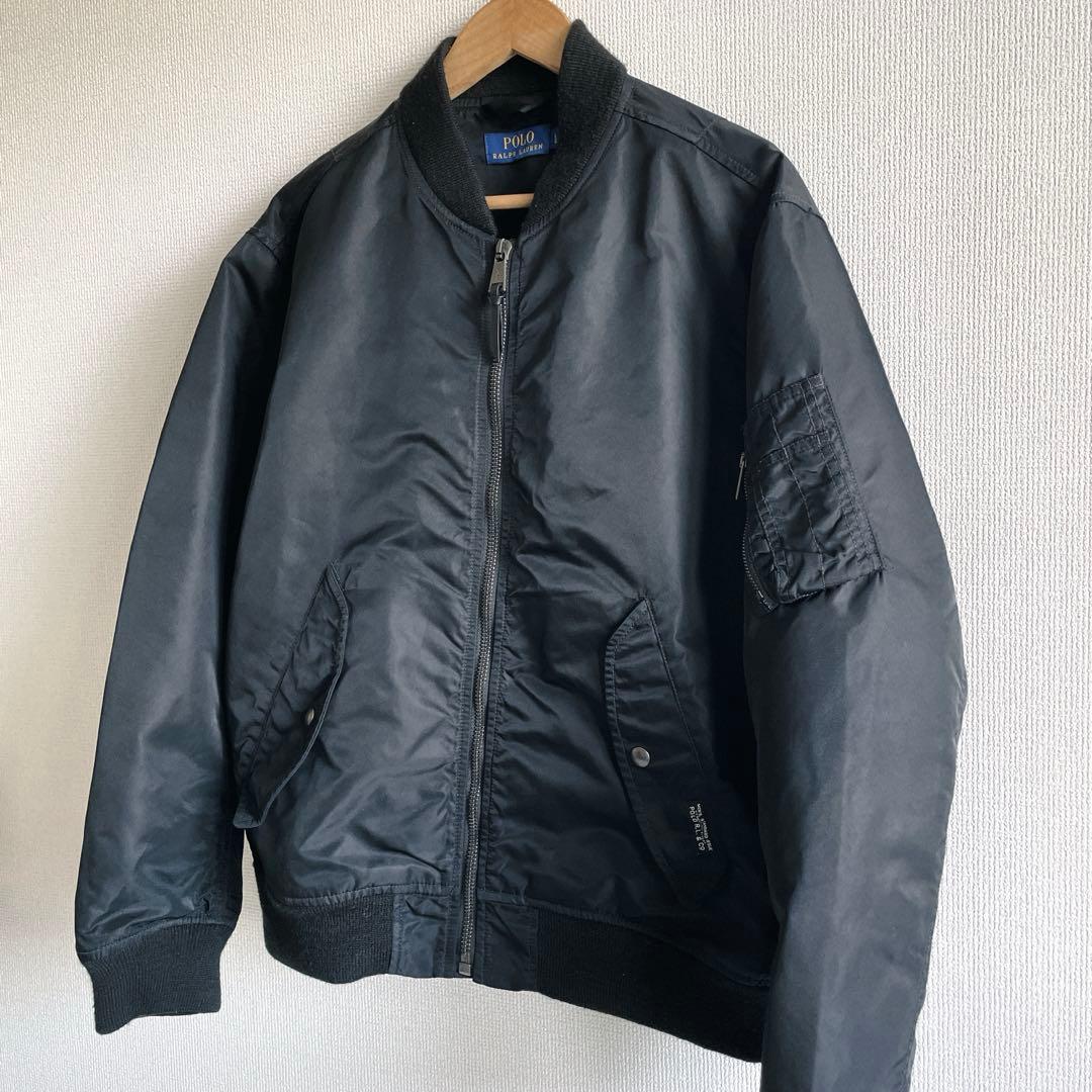 超美品　Polo Ralph Lauren MA-1 フライトジャケット　L