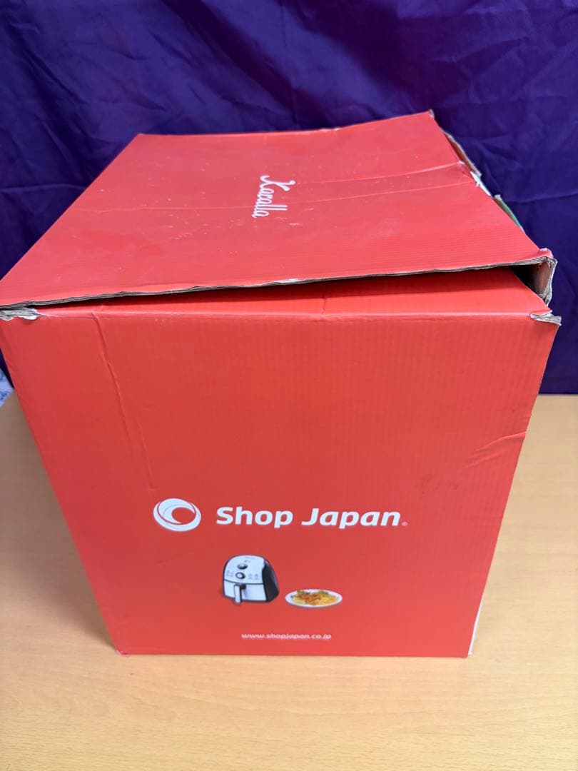 カラーラ　Shop Japan ノンフライヤー 温度調節機能付 未使用 展示品