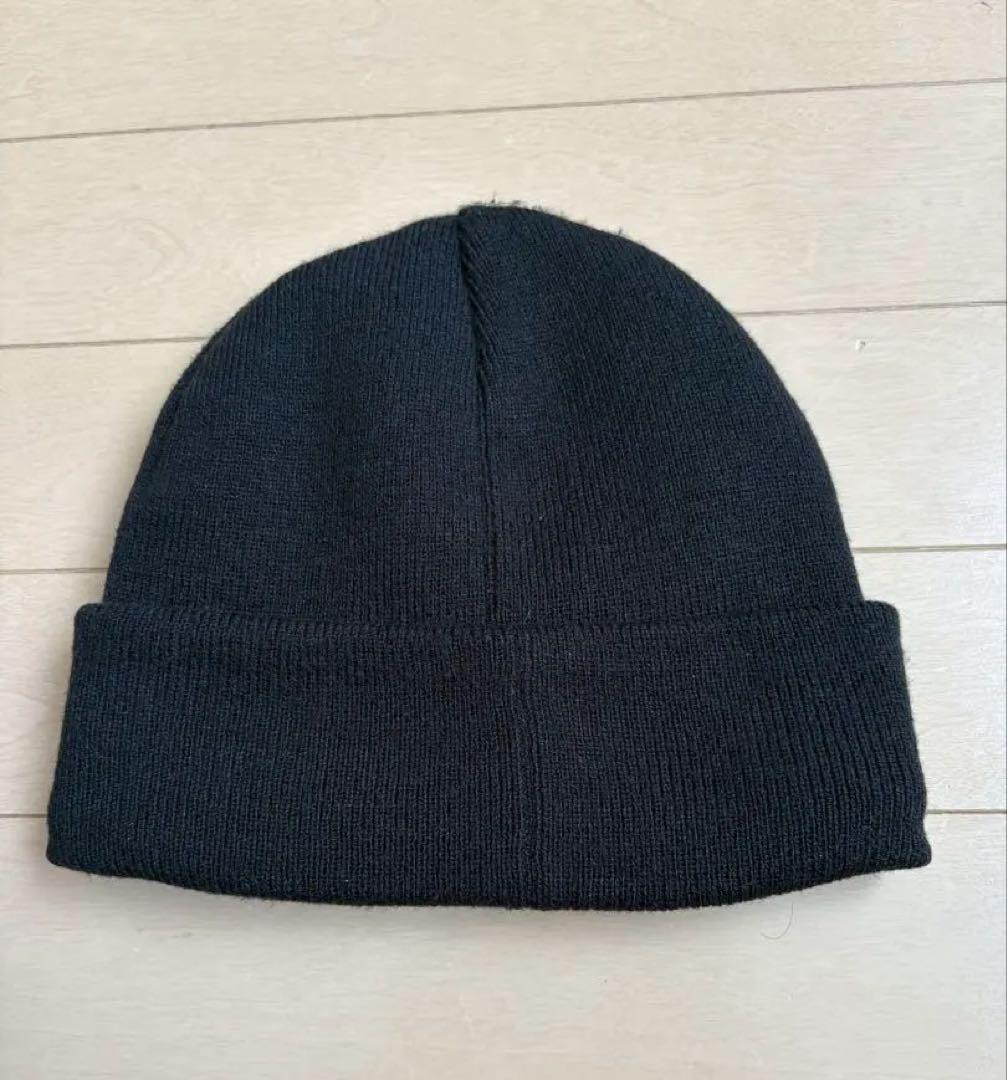 supreme 23FW ビーニー　ニット帽 ブラック