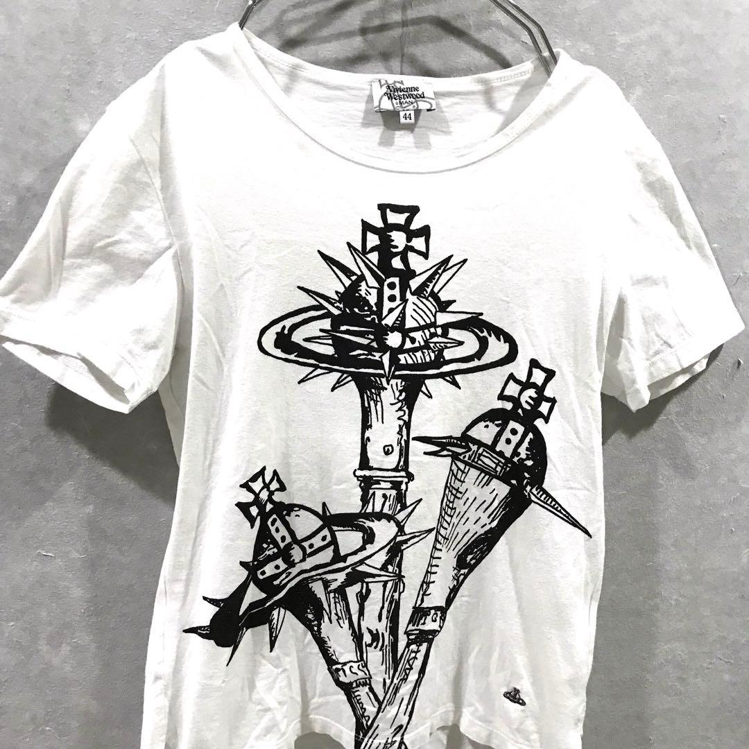 Vivienne westwood MAN オーブ Tシャツ カットソー 44