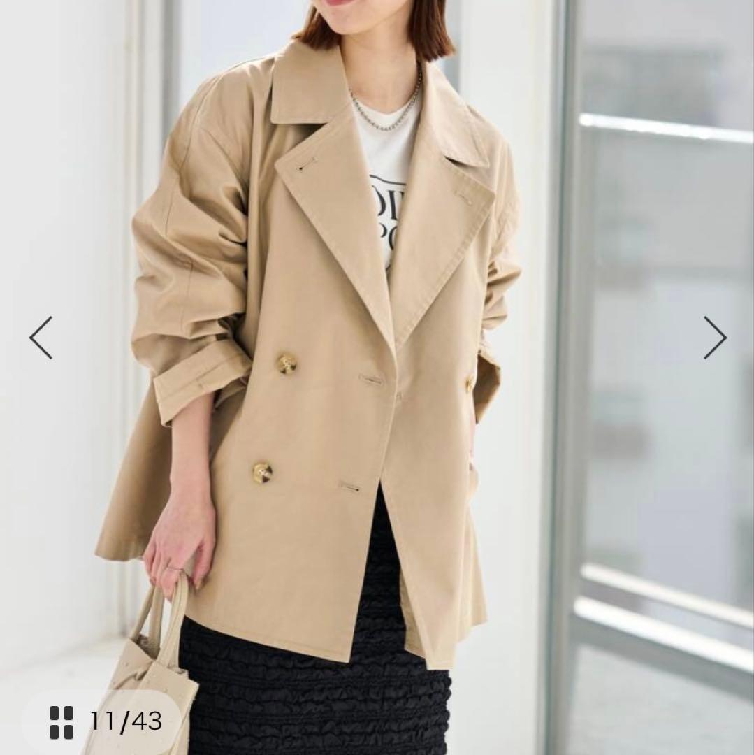JOURNAL STANDARD relume ハーフトレンチコート 36