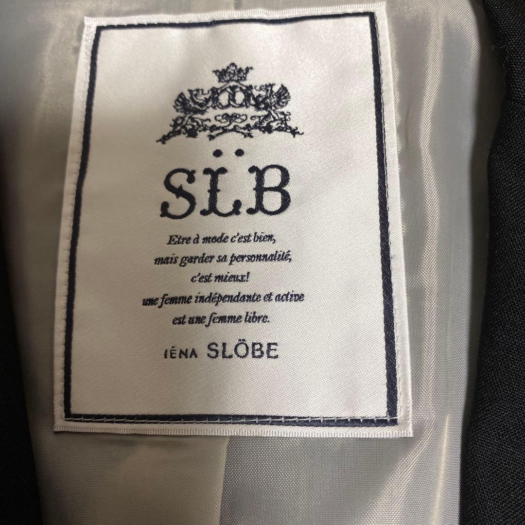 イエナスローブ　ジャケット 黒 ブラック シングル 　レディース　スローブイエナ