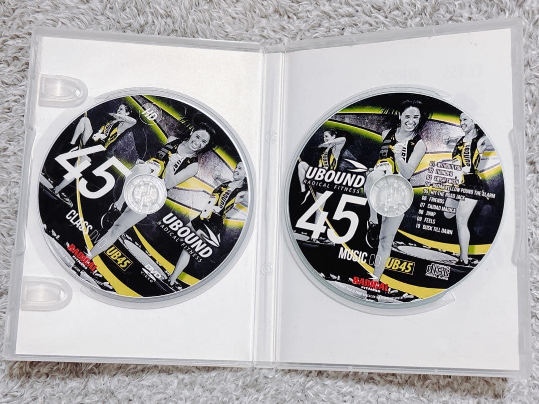 スポーツ・フィットネス RADICAL FITNESS UBOUND 45 DVD & CD