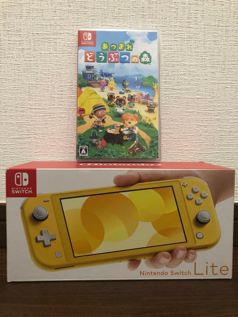 専用枠【美品】2024年式Nintendo Switch Lite 本体+あつ森
