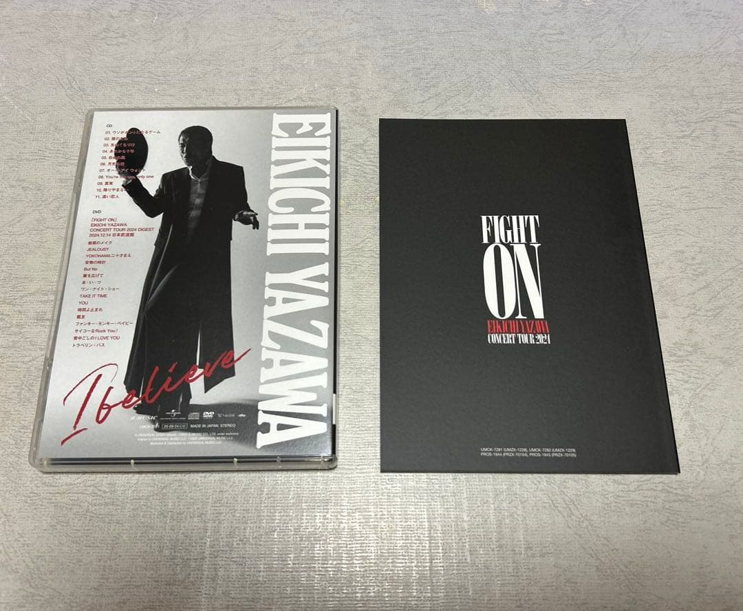 矢沢永吉　CD I believe 初回限定版Ａ　CD+DVD+フォトブック