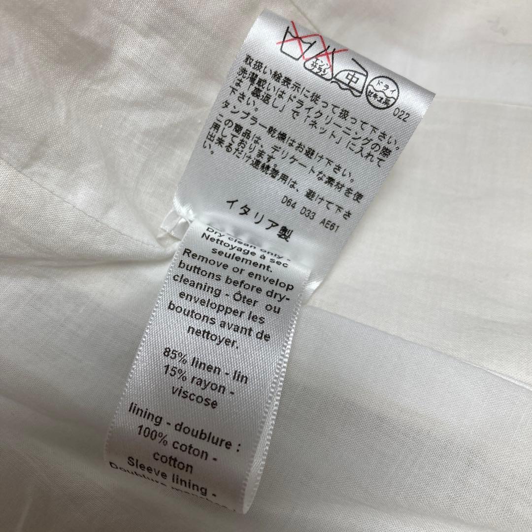 新品【JOSEPH】　リネンテーラードジャケット　シングル　36