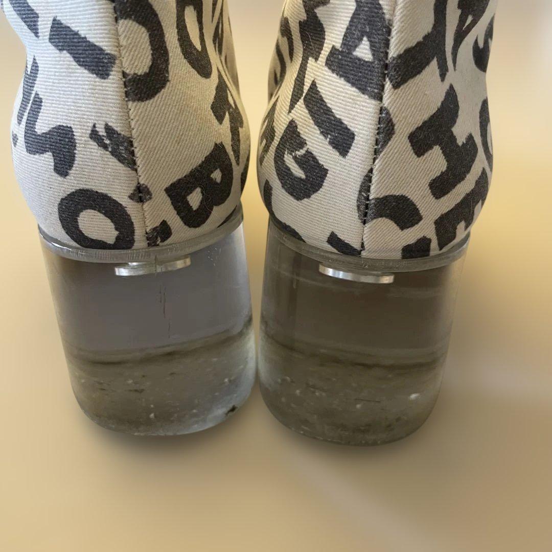 MM6 Maison Margiela マルジェラ テキストキャンパスブーツ