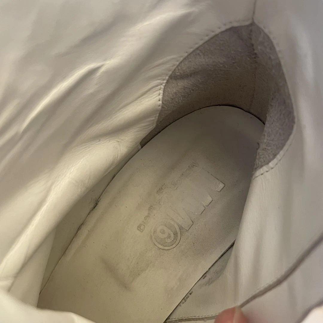 MM6 Maison Margiela マルジェラ テキストキャンパスブーツ