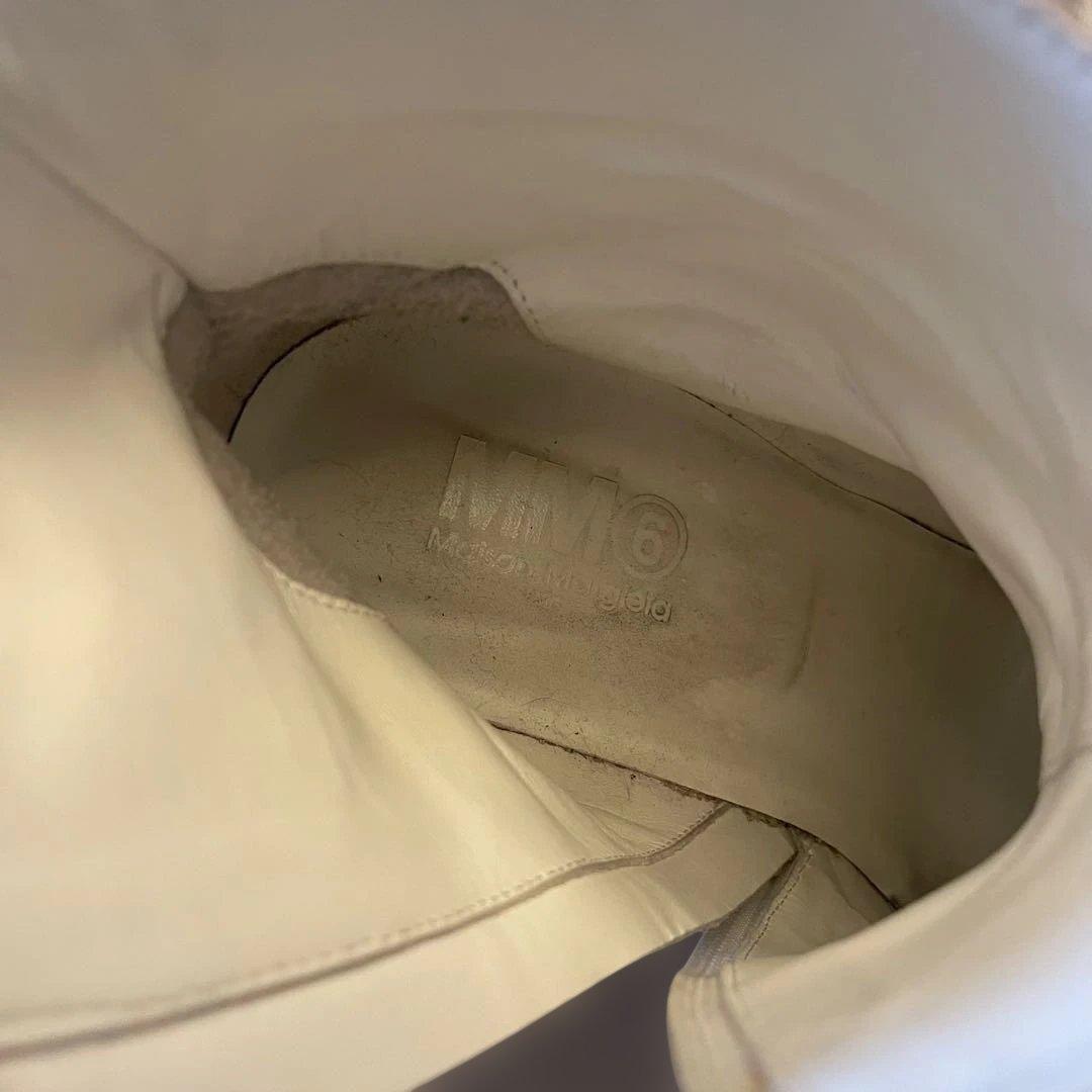 MM6 Maison Margiela マルジェラ テキストキャンパスブーツ