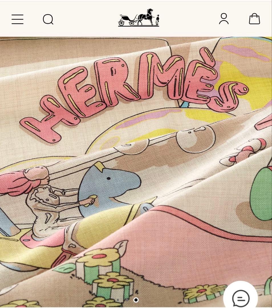 新品未使用品 HERMESカレジェアン 「ロコモーション」