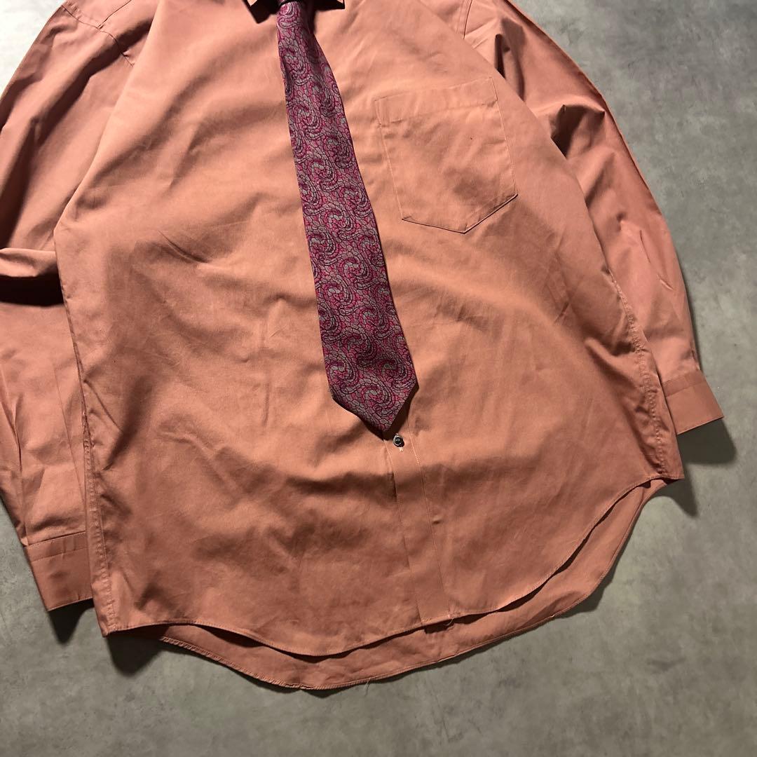 （NA）ヴィンテージ ダブル セットアップ ピンバッジ×ARMANI ネクタイ