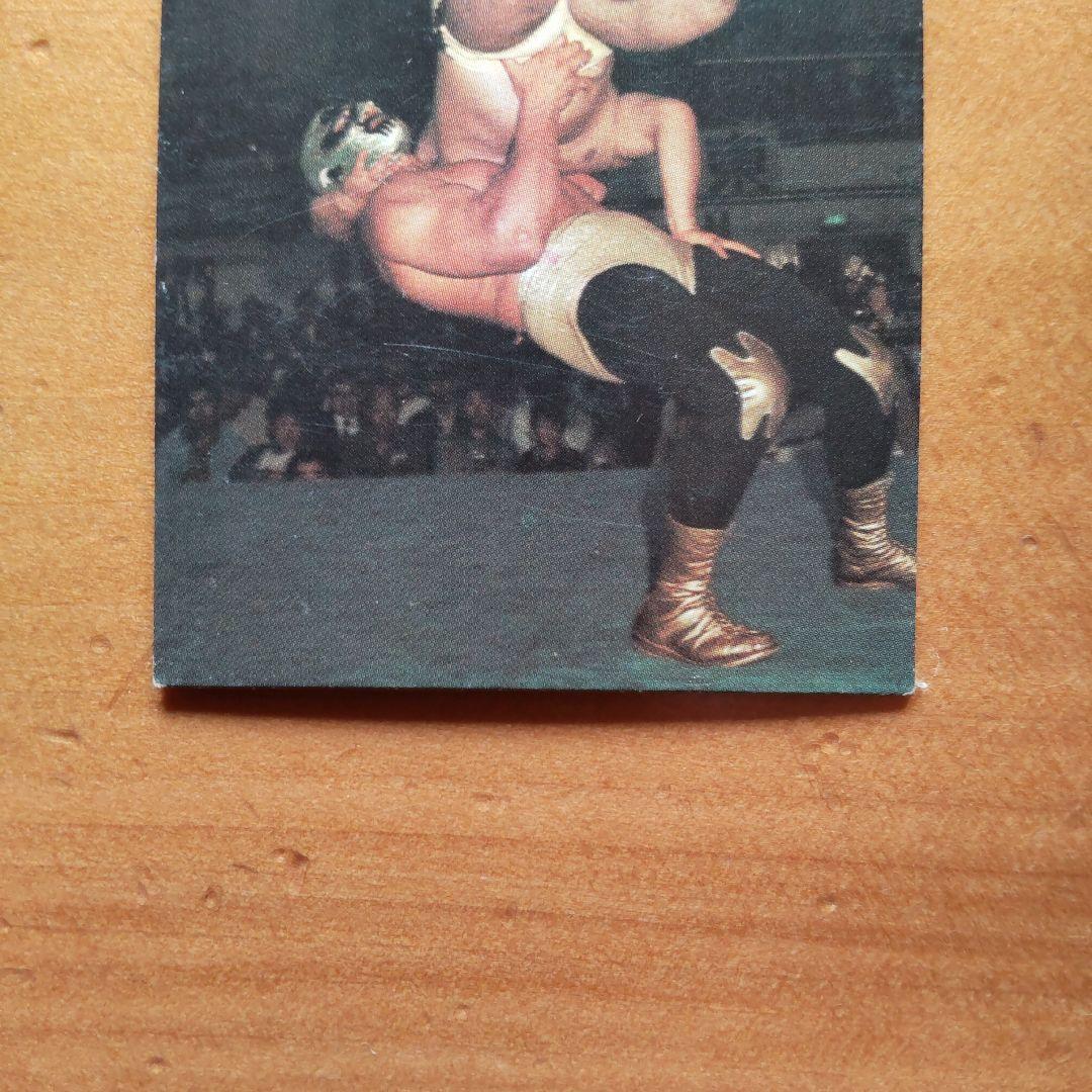 全日本プロレス∕ミニカード∕No.19∕ミル・マスカラス∕昭和レトロ∕希少