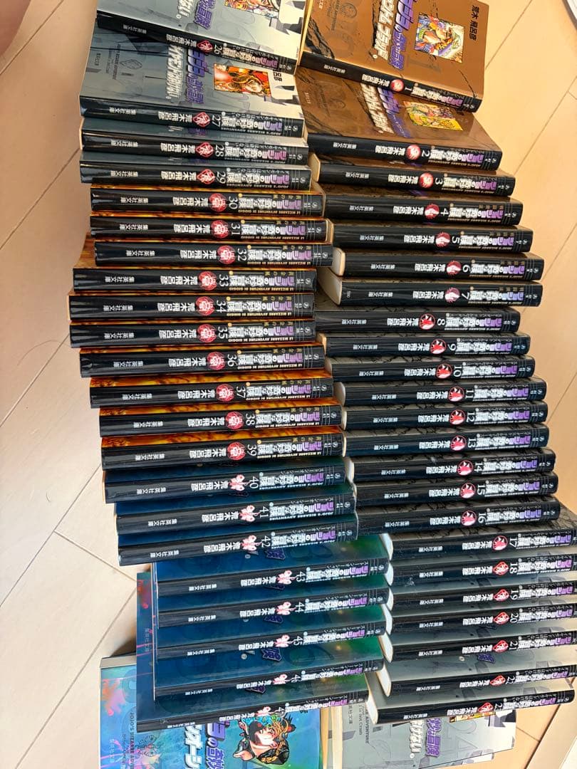 【ジョジョの奇妙な冒険】1〜6部全巻文庫本セット