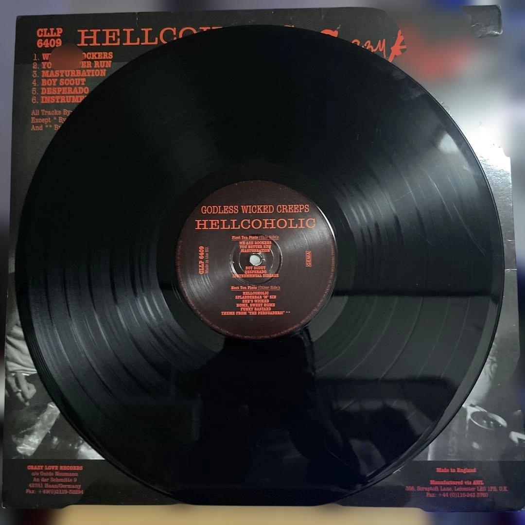 GODLESS WICKED CREEPS 12インチ　HELLCOHOLIC