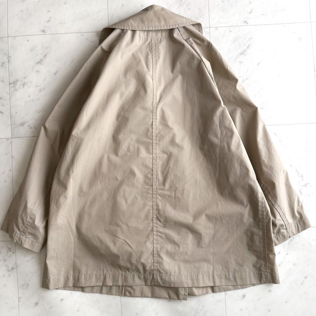 美品 ジャーナルスタンダード ドライクロスミドルバルカラーコート◆ベージュ