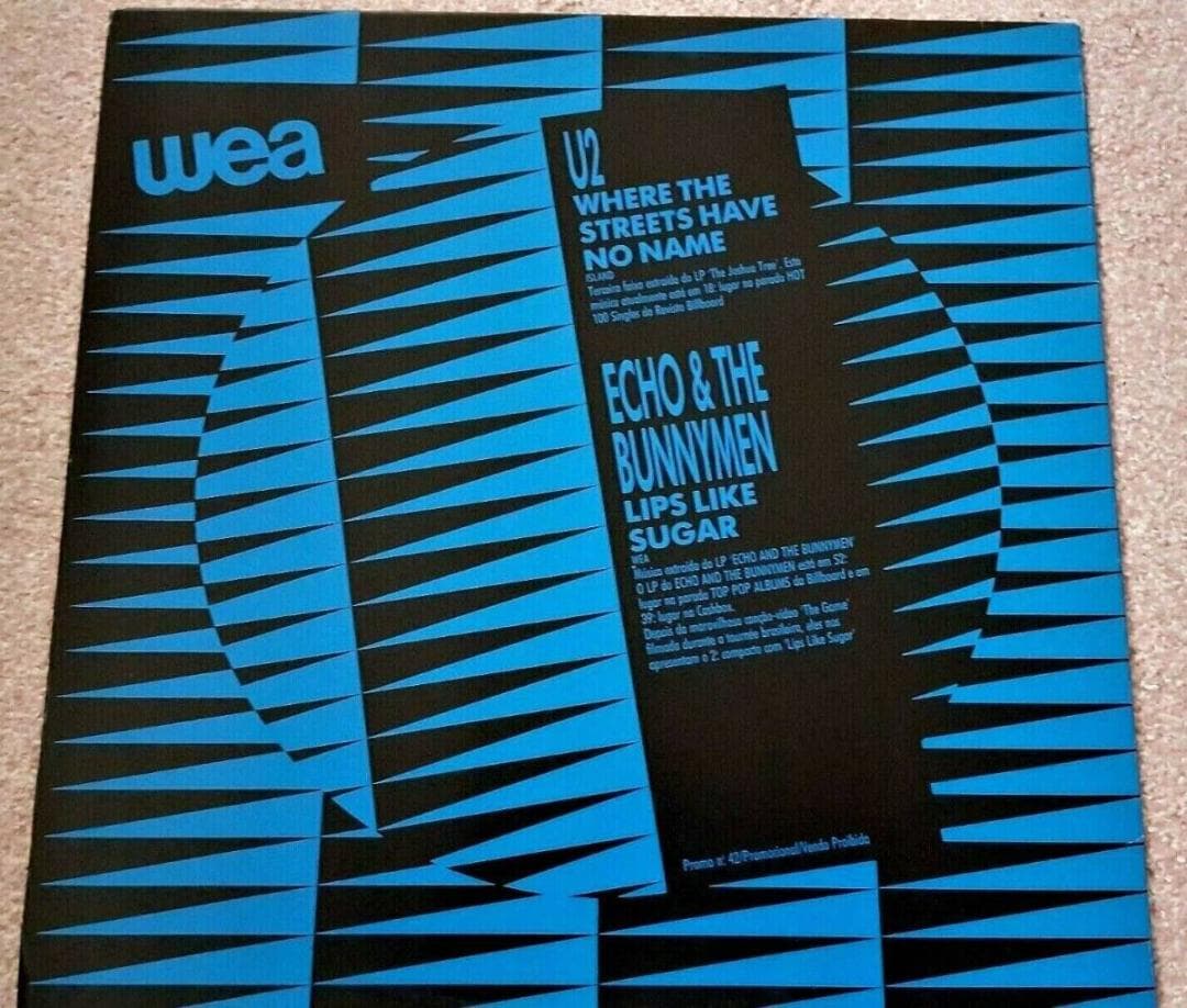 ブラジル盤 貴重 12” レコード : U2 / MADONNA など