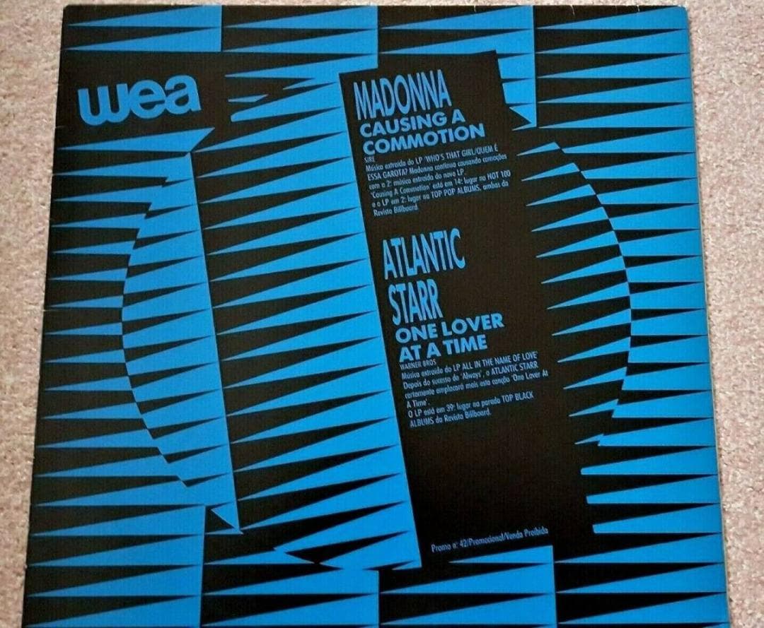 ブラジル盤 貴重 12” レコード : U2 / MADONNA など