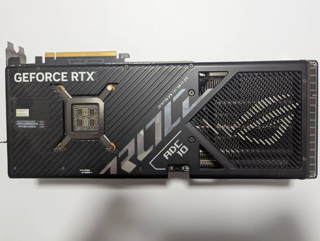 グラフィックボード・グラボ・ビデオカード ASUS ROG Strix GeForce RTX 4090 24GB