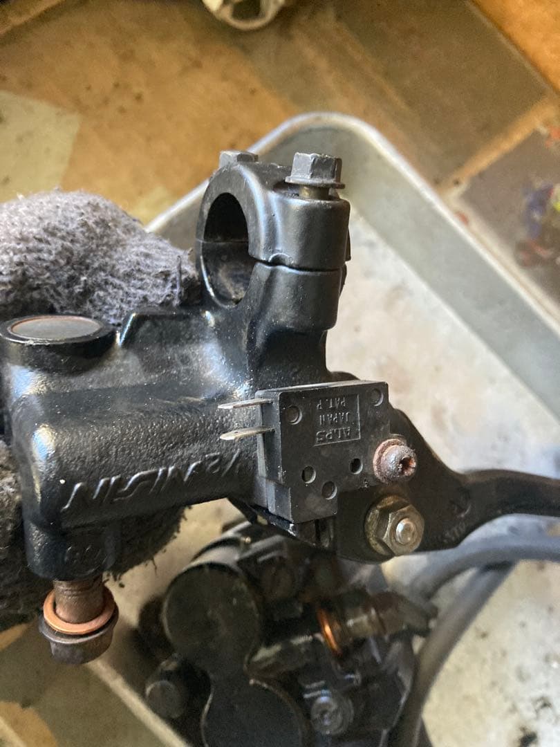 NSR50 NS50F NS-1 キャリパー　　マスター　ホース　新品ワッシャ