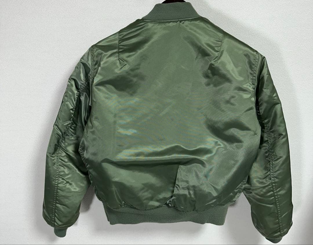 90s corinth mfg MA-1 USA製 フライトジャケット バイカー